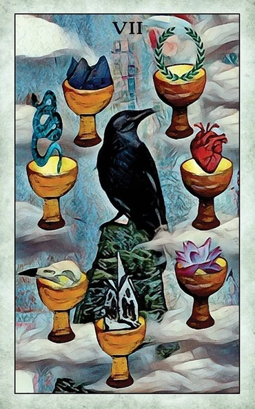 Crow Tarot Created By Mj Cullinane - Resim 6