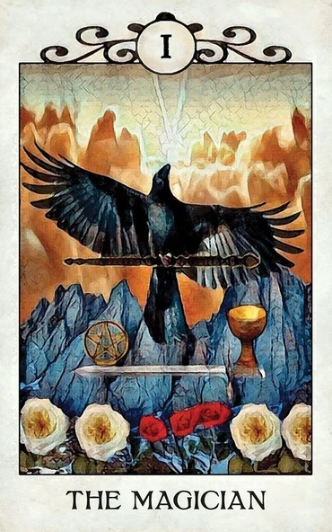 Crow Tarot Created By Mj Cullinane - Resim 8