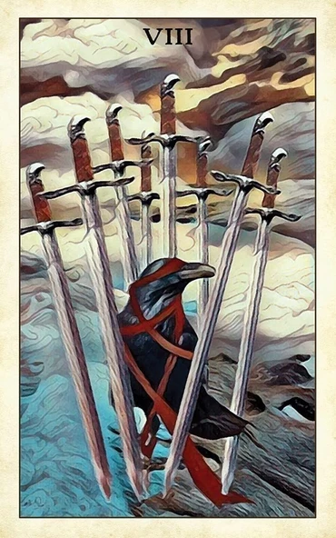 Crow Tarot Created By Mj Cullinane - Resim 7