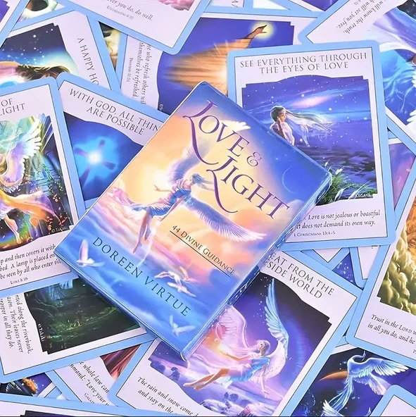 Love & Light 44 Divine Guidance Card - Resim 4