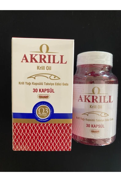 Matriks Akrill Krill Oil 30 Kapsül - Resim 3