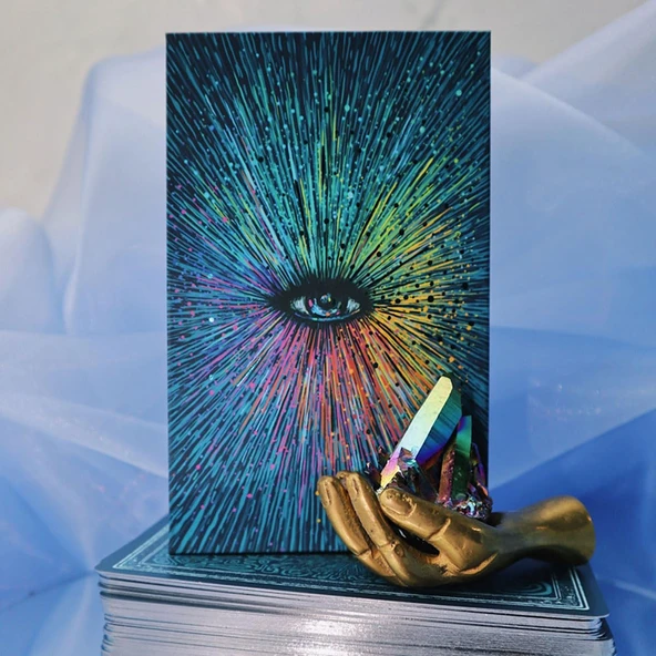 The Prisma Visions Tarot Deck Tarot Kartı - Resim 3