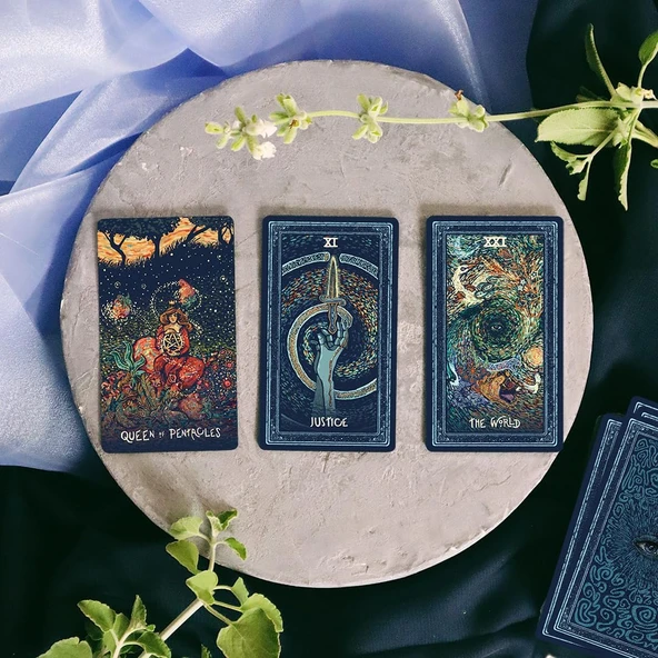 The Prisma Visions Tarot Deck Tarot Kartı - Resim 2