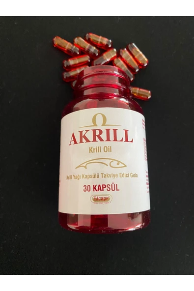 Matriks Akrill Krill Oil 30 Kapsül - Resim 4