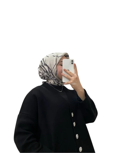 ARMİNE DJ SAF İPEK EŞARP 9355D (S) YAZ SEZON 2025 ürün görseli 1