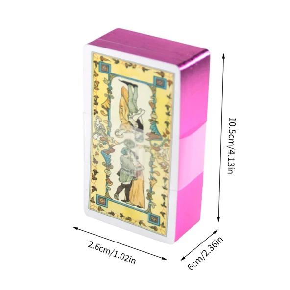 Decameron Tarot Kartı Metal Kutu - Resim 6