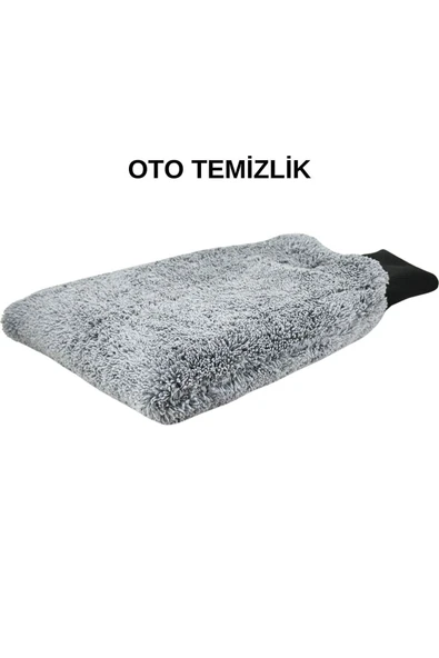 Mikrofiber Oto Yıkama Eldiveni - Araba Yıkama Eldiveni - Resim 4