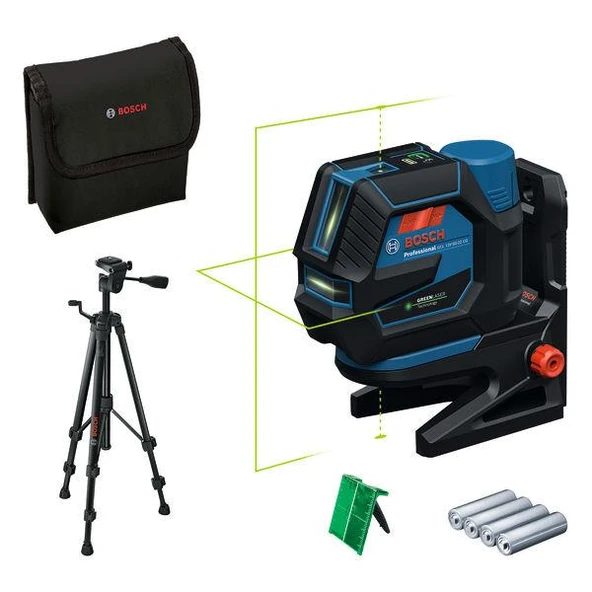 Bosch GCL 12V-50-22 CG BT150 Tripod Pil ürün görseli 1