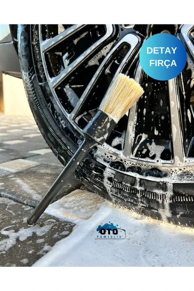 euroist Araba Detay Fırçası, Premium Oto Detay Fırçası - Yumuşak Ve Hassas Kıllı Fırça ( 1 Adet ) ürün görseli 1