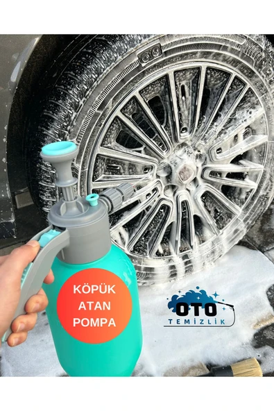 euroist Köpük Atan Pompa – Araba Yıkama Köpük Pompası, Yüksek Basınçlı Ayarlanabilir Başlık,  2 Litre ürün görseli 1