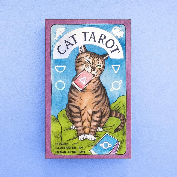 Cat Tarot 78 Cards - Kedi Tarot Kart Destesi ürün görseli 1