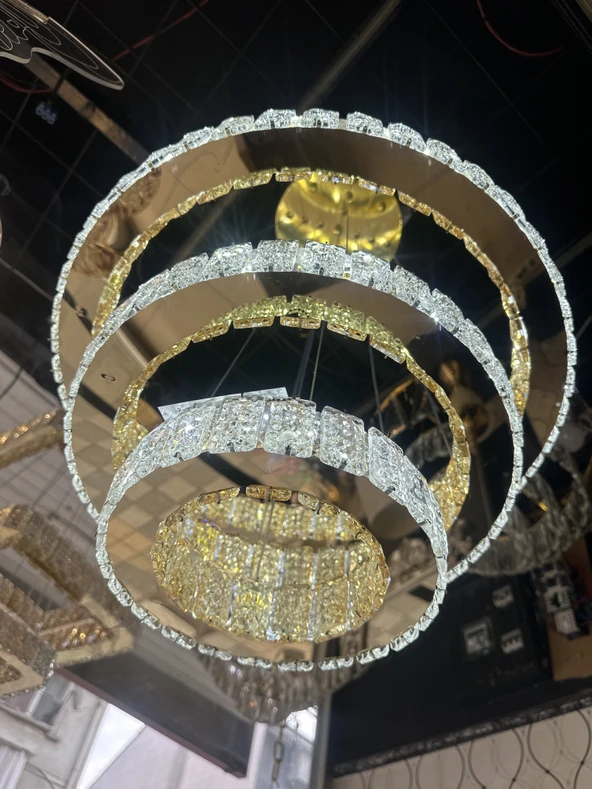 kristal gold avize ürün görseli 1