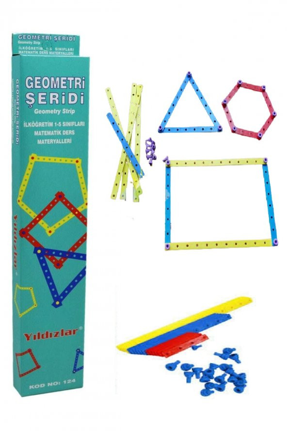 Geometri Şeridi 41 Parça 1 Paket ürün görseli 1