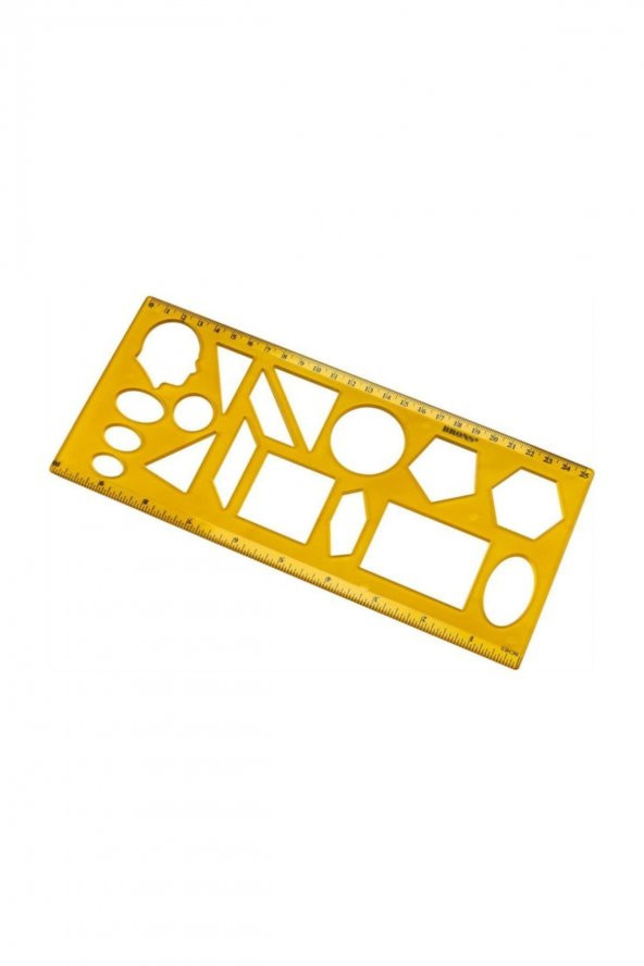 Geometri Şablonu 30 cm (br-229) ürün görseli 1