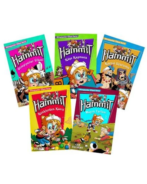 Hammit Olimpiyatlar Ülkesi Serisi Kitap Seti Timaş Çocuk - Resim 2