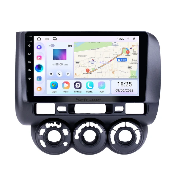 Fimex HONDA JAZZ/CITY 2002-2007 MULTİMEDYA NAVİGASYON USB KAMERA CARPLAYER ürün görseli 1