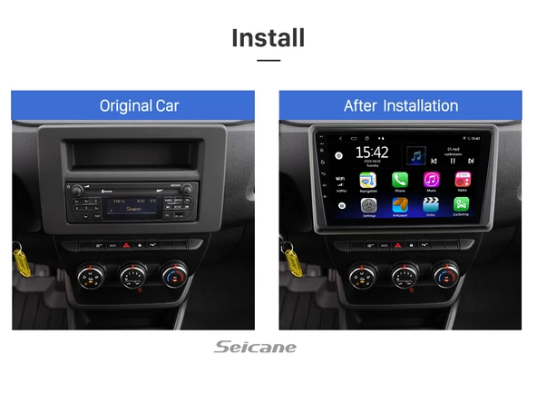 Fimex RENAULT MASTER 2021+ MULTİMEDYA NAVİGASYON USB KAMERA CARPLAYER - Resim 2