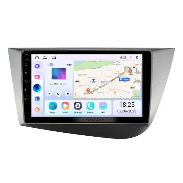 AVGO SEAT LEON 2005-2012 MULTİMEDYA NAVİGASYON USB KAMERA CARPLAYER ürün görseli 1
