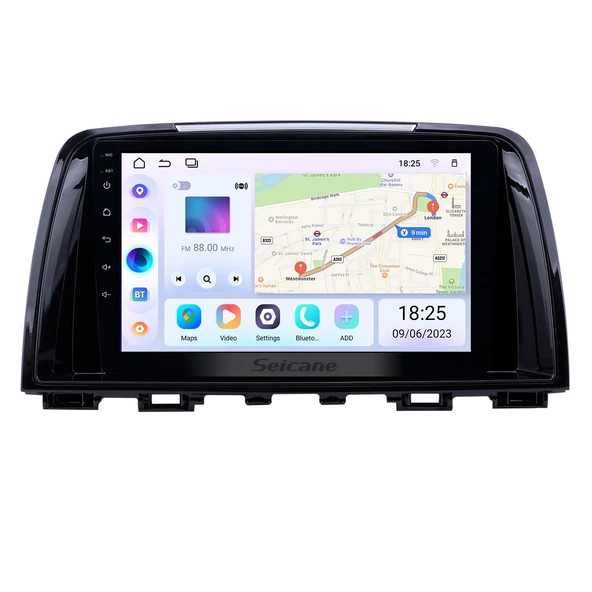 DVNOX MAZDA 6 2012-2017 MULTİMEDYA NAVİGASYON USB KAMERA CARPLAYER ürün görseli 1