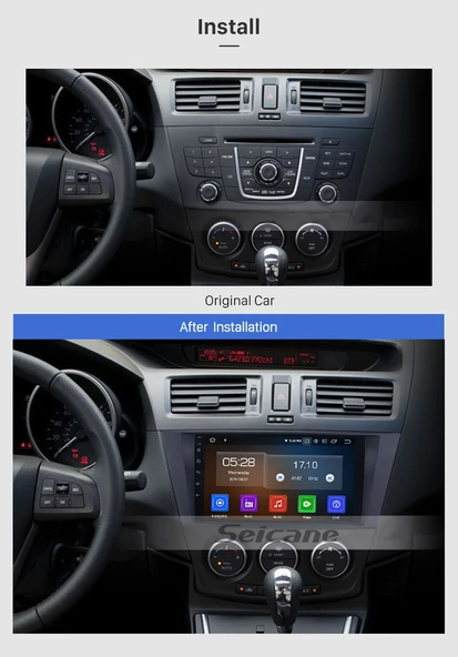 DVNOX MAZDA 5 2011+ MULTİMEDYA NAVİGASYON USB KAMERA CARPLAYER - Resim 2