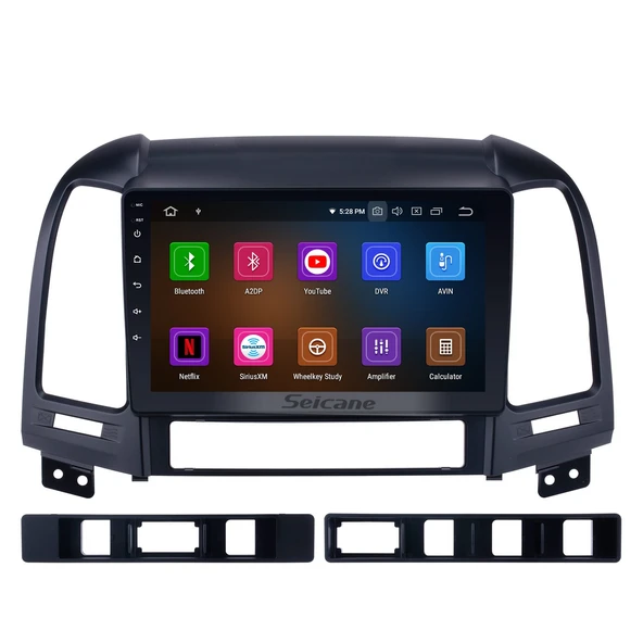 DVNOX HYUNDAI SANTAFE 2006-2012 MULTİMEDYA NAVİGASYON USB KAMERA CARPLAYER ürün görseli 1