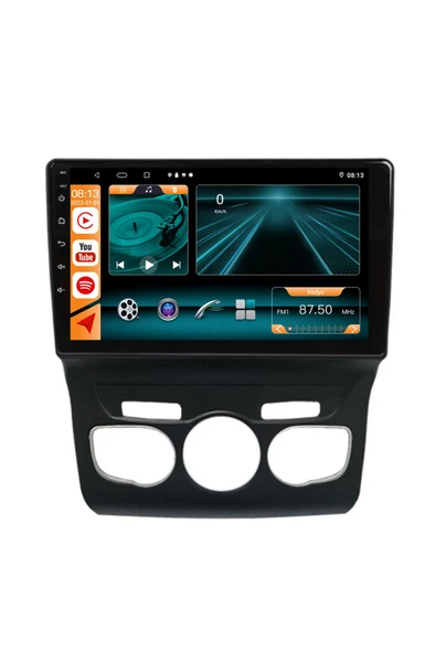 Fimex CITROEN C4 2015-2018 MULTİMEDYA NAVİGASYON USB KAMERA CARPLAYER 4 RAM ürün görseli 1