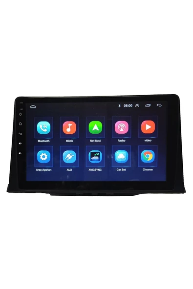 Necvox CITROEN BERLINGO 2019+ MULTİMEDYA NAVİGASYON USB KAMERA CARPLAYER ürün görseli 1