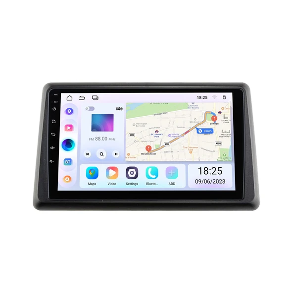 DARWİLL RENAULT MASTER 2021+ MULTİMEDYA NAVİGASYON USB KAMERA CARPLAYER ürün görseli 1