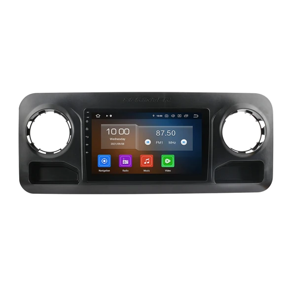 Navigold MERCEDES BENZ SPRINTER 2018 MULTİMEDYA NAVİGASYON USB KAMERA CARPLAYER 4 RAM ürün görseli 1
