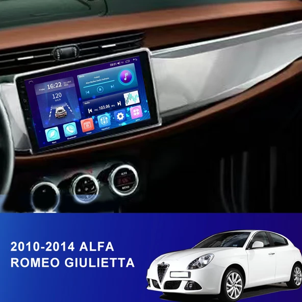 Navigold ALFA ROMEO GIULIETTA 2010-2014 MULTİMEDYA NAVİGASYON USB KAMERA CARPLAYER 4 RAM ürün görseli 1