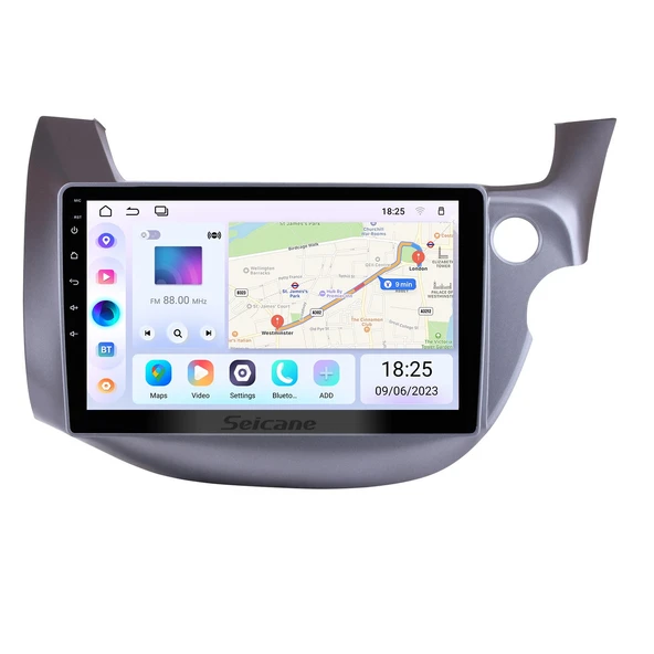 Fimex HONDA JAZZ 2008-2013 MULTİMEDYA NAVİGASYON USB KAMERA CARPLAYER 4 RAM ürün görseli 1