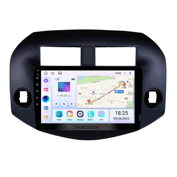 AVGO TOYOTA RAV4 2007-2012 MULTİMEDYA NAVİGASYON USB KAMERA CARPLAYER 4 RAM ürün görseli 1