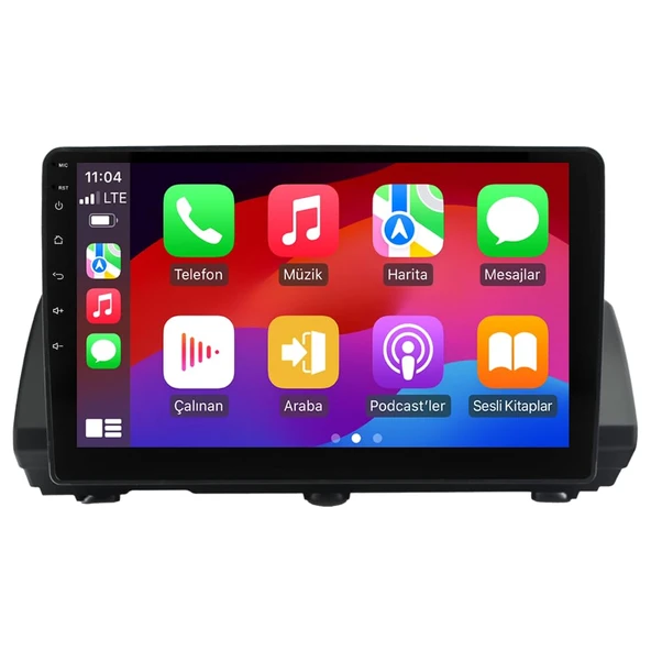 AVGO DACIA SANDERO STEPWAY-RENAULT TALIANT 2021+ MULTİMEDYA NAVİGASYON USB KAMERA CARPLAYER 4 RAM ürün görseli 1