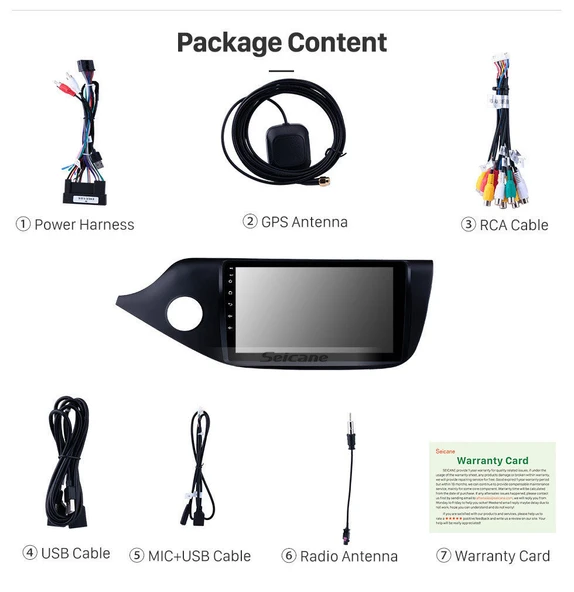 DARWİLL KIA CEED 2013-2017 MULTİMEDYA NAVİGASYON USB KAMERA CARPLAYER 4 RAM - Resim 3