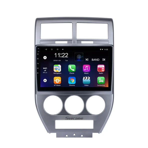 Fimex JEEP COMPASS 2007-2009 MULTİMEDYA NAVİGASYON USB KAMERA CARPLAYER 6 RAM ürün görseli 1