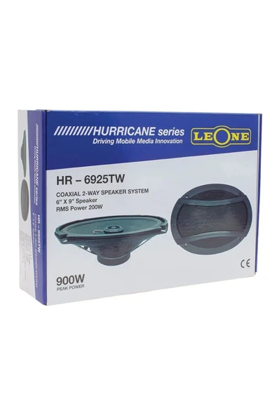 Sağlam ELYAFLI Leone HR-6925TW Kapaklı 6x9 Oval Hoparlör Çift ürün görseli 1