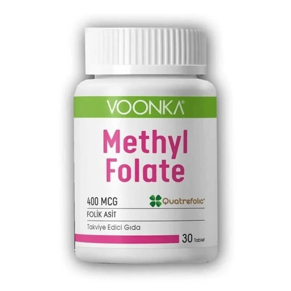 Voonka Methyl Folate 30 Tablet ürün görseli 1