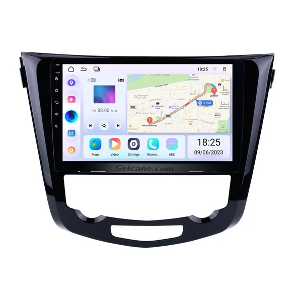 Fimex NISSAN QASHQAI DIGITAL A/C 2014+ MULTİMEDYA NAVİGASYON USB KAMERA CARPLAYER 6 RAM ürün görseli 1