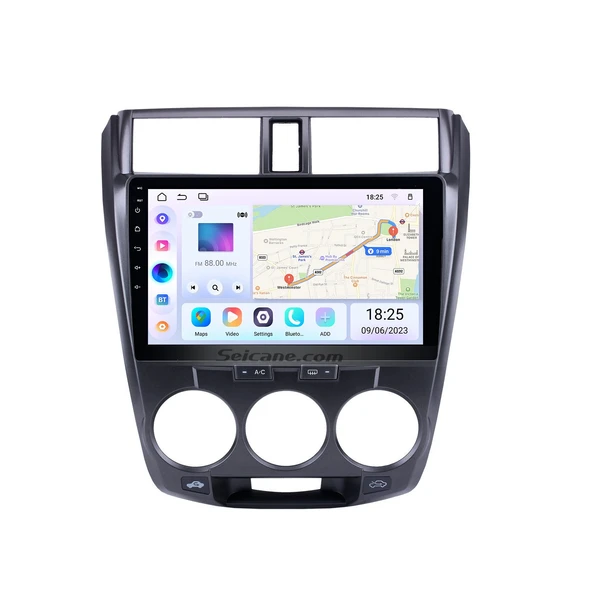 Fimex HONDA CITY M/C 2006-2016 MULTİMEDYA NAVİGASYON USB KAMERA CARPLAYER 6 RAM ürün görseli 1