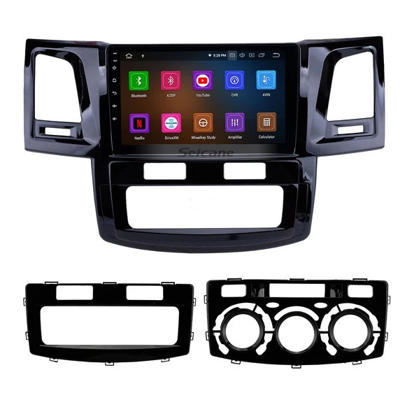 Navigold TOYOTA HILUX A/C 2008-2014 MULTİMEDYA NAVİGASYON USB KAMERA CARPLAYER 6 RAM ürün görseli 1