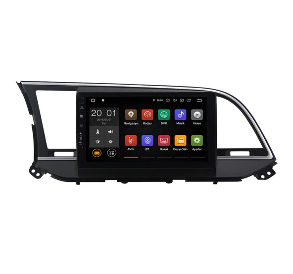 DVNOX HYUNDAI ELENTRA 2019+ MULTİMEDYA NAVİGASYON USB KAMERA CARPLAYER 6 RAM ürün görseli 1