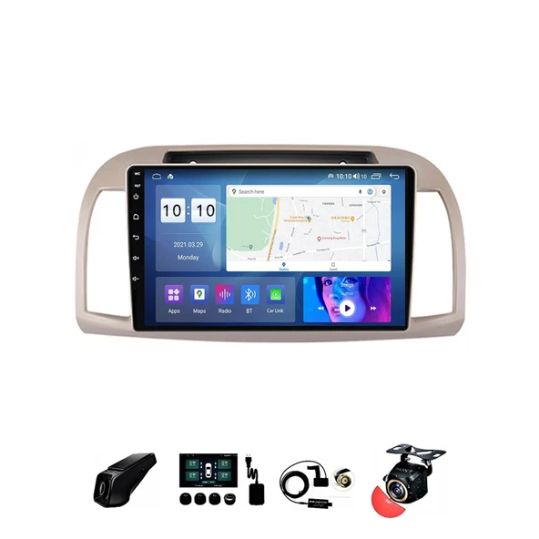 Navixx NISSAN MICRA 2002-2010 MULTİMEDYA NAVİGASYON USB KAMERA CARPLAYER 6 RAM ürün görseli 1