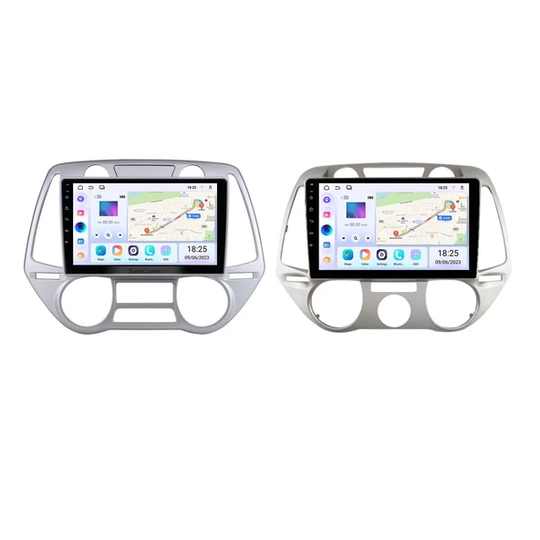 DVNOX HYUNDAI İ20 2008-2014 MULTİMEDYA NAVİGASYON USB KAMERA CARPLAYER 6 RAM ürün görseli 1