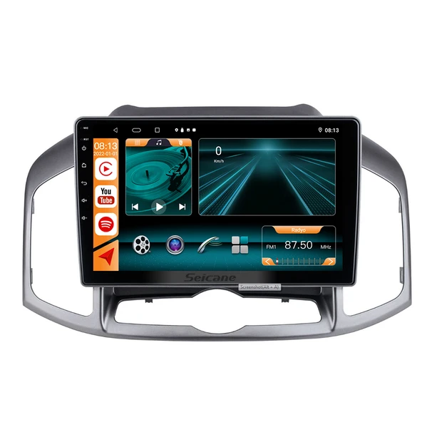 Navixx CHEVROLET CAPTIVA 2011-2017 MULTİMEDYA NAVİGASYON USB KAMERA CARPLAYER 6 RAM ürün görseli 1