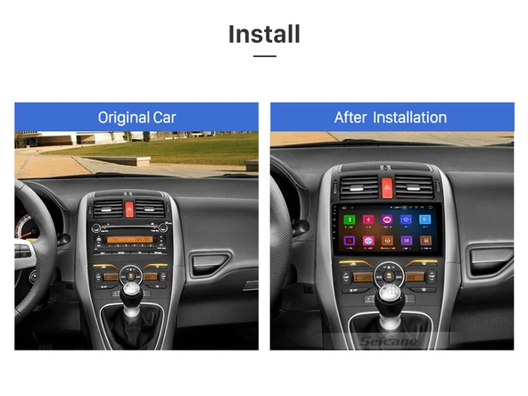 Navixx TOYOTA AURIS 2011+ MULTİMEDYA NAVİGASYON USB KAMERA CARPLAYER 6 RAM ürün görseli 1