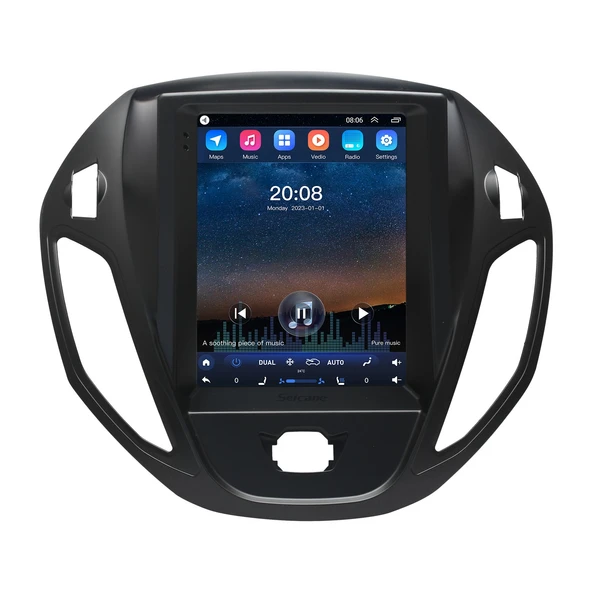 Navixx FORD COURIER TESLA MULTİMEDYA NAVİGASYON USB KAMERA CARPLAYER 6 RAM ürün görseli 1