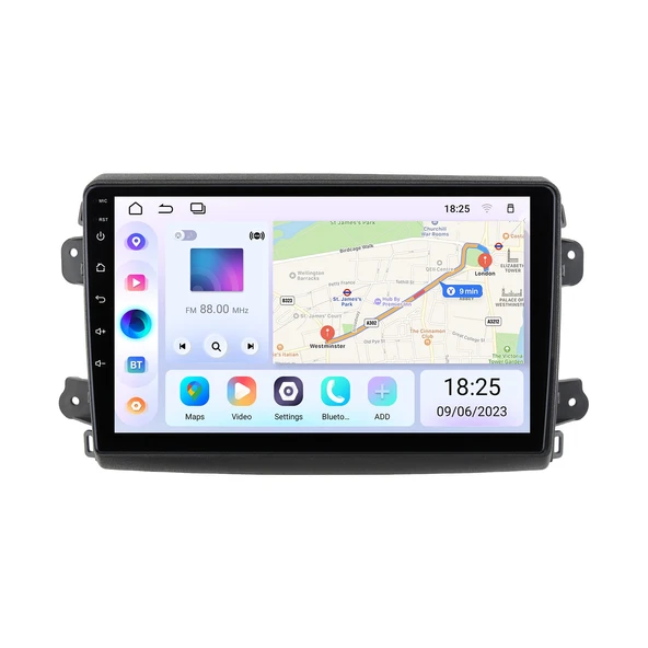 DVNOX FIAT DUCATO 2021-2023 MULTİMEDYA NAVİGASYON USB KAMERA CARPLAYER 6 RAM ürün görseli 1