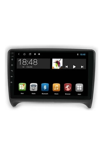 DVNOX AUDI TT MULTİMEDYA NAVİGASYON USB KAMERA CARPLAYER 6 RAM ürün görseli 1