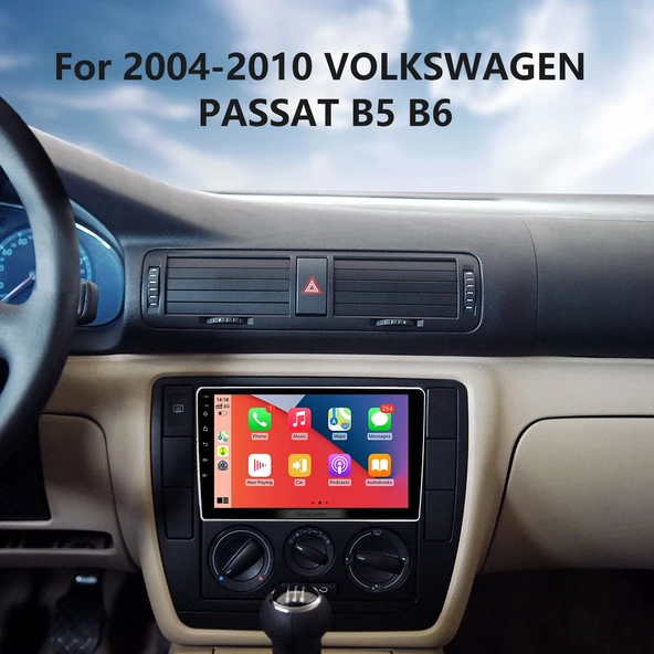 Navixx VW PASSAT B5/B6 2004-2010 MULTİMEDYA NAVİGASYON USB KAMERA CARPLAYER 6 RAM ürün görseli 1