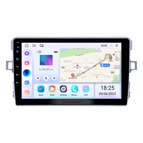 DVNOX TOYOTA VERSO 2009-2018 MULTİMEDYA NAVİGASYON USB KAMERA CARPLAYER 6 RAM ürün görseli 1